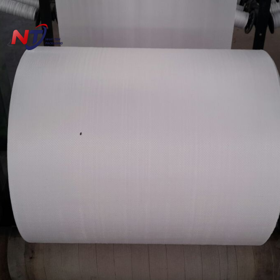 CUỘN PP DỆT MÀU TRẮNG