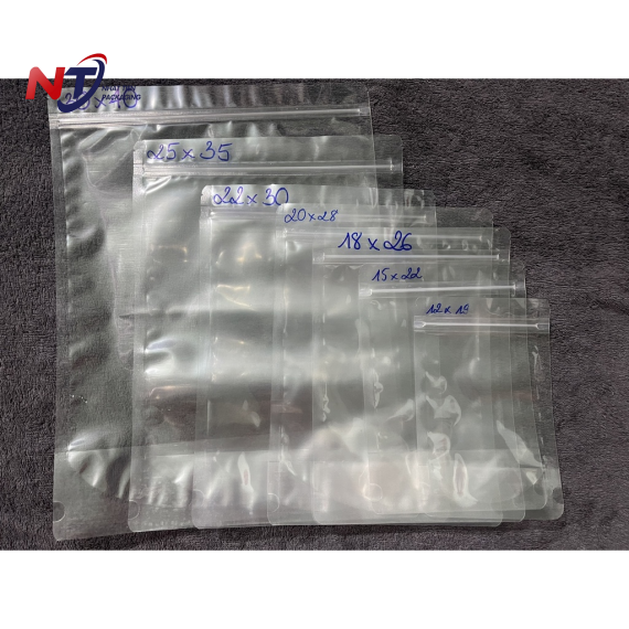 TÚI ZIPPER ĐÁY ĐỨNG 2 MẶT TRONG