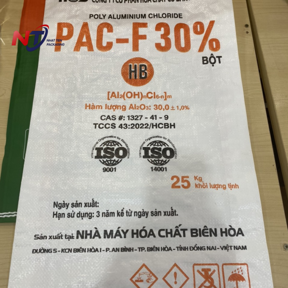 BAO PP DỆT ĐỰNG VÔI BỘT