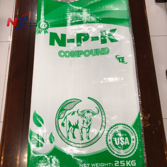 BAO PP DỆT ĐỰNG PHÂN BÓN 25KG