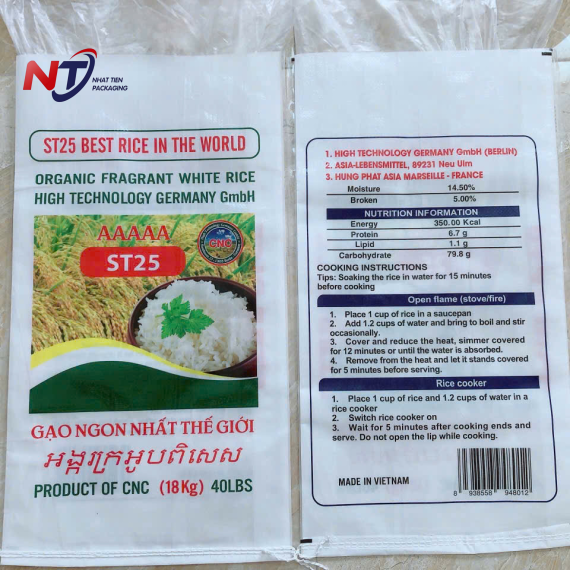 BAO PP DỆT ĐỰNG GẠO